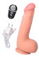 Телесный вибратор REALSTICK ELITE VIBRO с пультом ДУ - 19 см. Телесный вибратор REALSTICK ELITE VIBRO с пультом ДУ - 19 см.