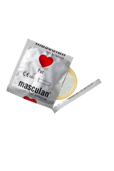 Супертонкие презервативы Masculan Pur - 3 шт. Супертонкие презервативы Masculan Pur - 3 шт.