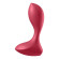 Красный вибромассажёр простаты Satisfyer Backdoor Lover - 14 см. Красный вибромассажёр простаты Satisfyer Backdoor Lover - 14 см.