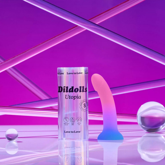 Фаллоимитатор из жидкого силикона Dildolls Utopia S - 15,3 см. Фаллоимитатор из жидкого силикона Dildolls Utopia S - 15,3 см.