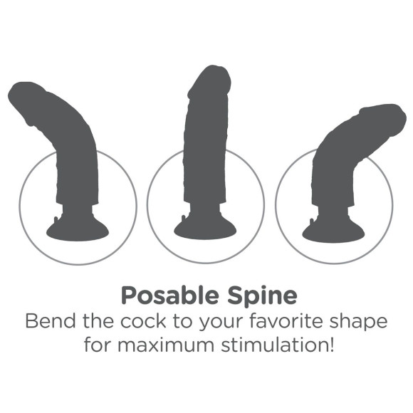 Вибромассажер на присоске 8 Vibrating Cock - 21,6 см. Вибромассажер на присоске 8 Vibrating Cock - 21,6 см.