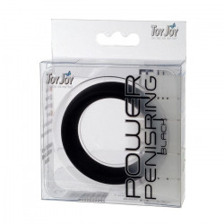 Чёрное кольцо на пенис POWER PENISRING XLARGE Чёрное кольцо на пенис POWER PENISRING XLARGE