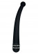 Чёрный вибратор DIAMOND INTENSE PROBE - 21,5 см. Чёрный вибратор DIAMOND INTENSE PROBE - 21,5 см.