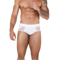 Белые мужские трусы-джоки Caspian Jockstrap Белые мужские трусы-джоки Caspian Jockstrap