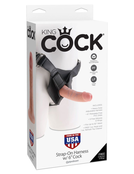Телесный страпон Strap-on Harness Cock - 15,2 см. Телесный страпон Strap-on Harness Cock - 15,2 см.