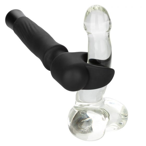 Черный вибромастурбатор Masturwand Vibrating Stroker Черный вибромастурбатор Masturwand Vibrating Stroker