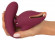 Малиновый вибратор с подвижными язычками 2 Function Vibrator - 20,6 см. Малиновый вибратор с подвижными язычками 2 Function Vibrator - 20,6 см.