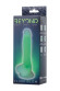 Прозрачно-зеленый фаллоимитатор, светящийся в темноте, Clark Glow - 22 см. Прозрачно-зеленый фаллоимитатор, светящийся в темноте, Clark Glow - 22 см.