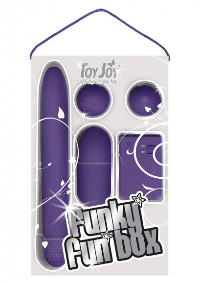 Набор фиолетовых стимуляторов FUNKY FUN BOX 