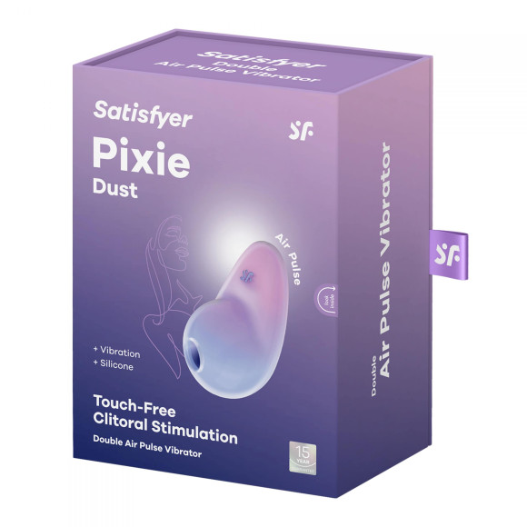 Сиреневый вакуум-волновой клиторальный вибростимулятор Pixie Dust Сиреневый вакуум-волновой клиторальный вибростимулятор Pixie Dust
