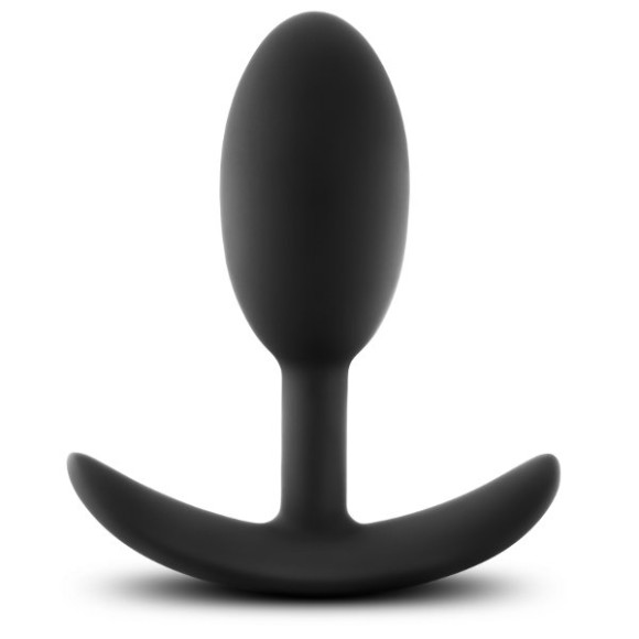 Черная анальная пробка Silicone Vibra Slim Plug Medium - 10,2 см. Черная анальная пробка Silicone Vibra Slim Plug Medium - 10,2 см.