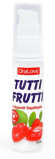 Гель-смазка Tutti-frutti со вкусом барбариса - 30 гр. Гель-смазка Tutti-frutti со вкусом барбариса - 30 гр.
