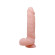 Телесный фаллоимитатор с присоской Super Dildo - 21 см. Телесный фаллоимитатор с присоской Super Dildo - 21 см.