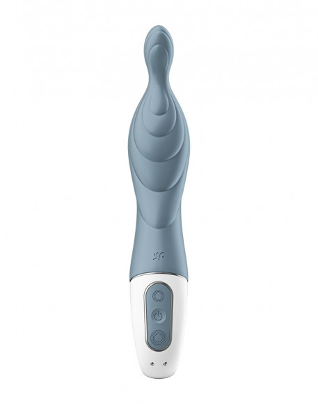 Серый вибратор Satisfyer A-Mazing 2 - 22,1 см. Серый вибратор Satisfyer A-Mazing 2 - 22,1 см.