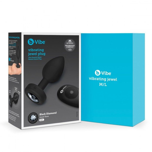 Черная анальная вибровтулка с кристаллом Vibrating Jewel Plug M/L - 10,5 см. Черная анальная вибровтулка с кристаллом Vibrating Jewel Plug M/L - 10,5 см.