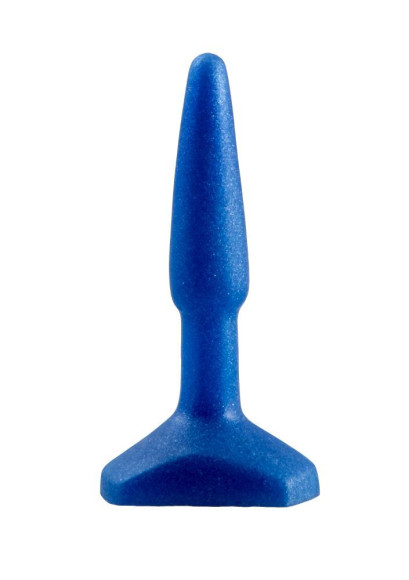 Синий анальный стимулятор Small Anal Plug - 12 см. Синий анальный стимулятор Small Anal Plug - 12 см.