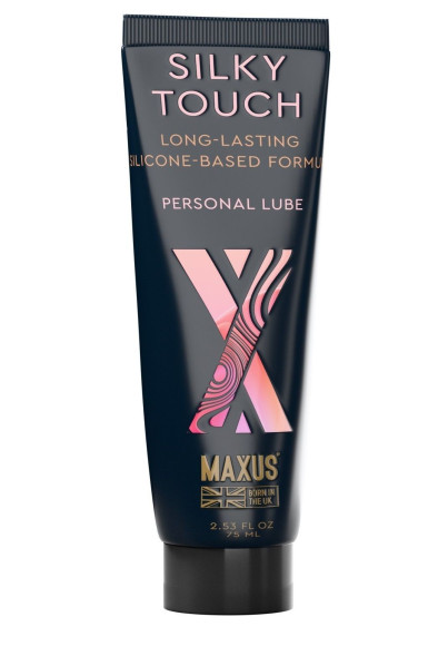 Интимный гель на силиконовой основе MAXUS Silky Touch - 75 мл.