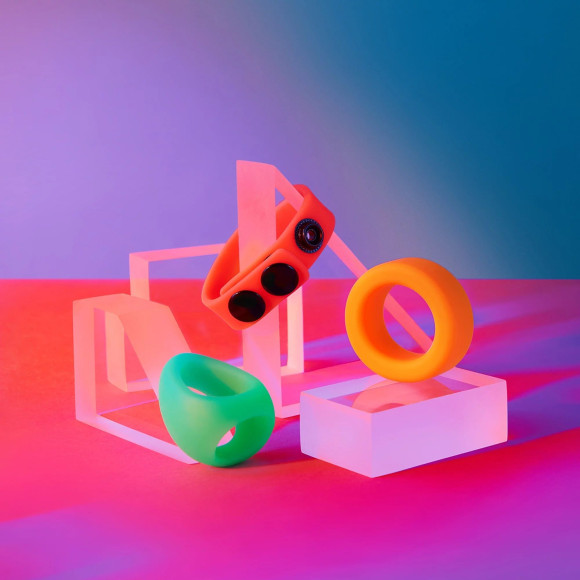 Набор из 3 разноцветных эрекционных колец Kit Neon Ring Набор из 3 разноцветных эрекционных колец Kit Neon Ring