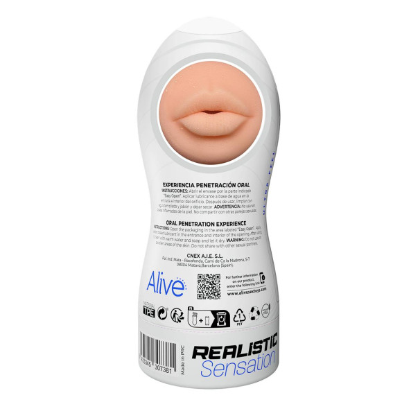 Телесный мастурбатор-ротик Maxi Flex Oral Experience Телесный мастурбатор-ротик Maxi Flex Oral Experience