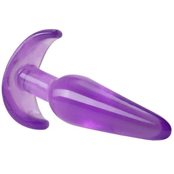 Фиолетовая анальная пробка в форме якоря Slim Anal Plug - 10,8 см. Фиолетовая анальная пробка в форме якоря Slim Anal Plug - 10,8 см.