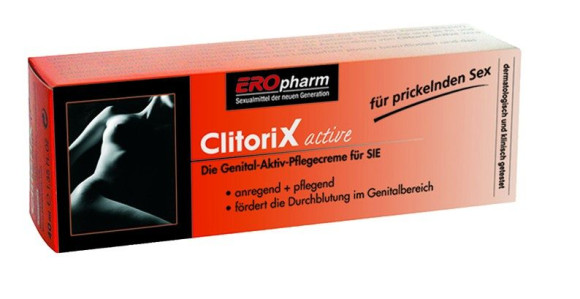 Возбуждающий крем для женщин ClitoriX active - 40 мл. Возбуждающий крем для женщин ClitoriX active - 40 мл.