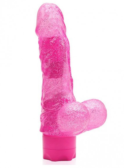 Розовый водонепроницаемый вибратор JELLY JOY ELASTIC ENIGMA MULTISPEED VIBE - 15 см. Розовый водонепроницаемый вибратор JELLY JOY ELASTIC ENIGMA MULTISPEED VIBE - 15 см.