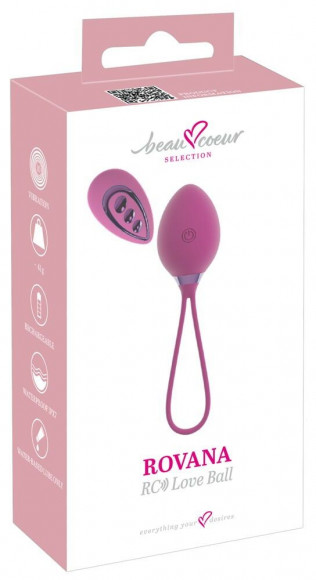 Фиолетовый вагинальный шарик ROVANA RC Love Ball Фиолетовый вагинальный шарик ROVANA RC Love Ball