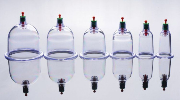 Набор помп для стимуляции Sukshen 6 Piece Cupping Set with Acu-Points Набор помп для стимуляции Sukshen 6 Piece Cupping Set with Acu-Points