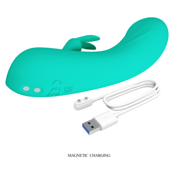 Зеленый мини-вибратор DJ Stick - 12,7 см. Зеленый мини-вибратор DJ Stick - 12,7 см.