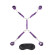 Фиолетовый набор фиксаций на кровати Classic Bed Spreader Фиолетовый набор фиксаций на кровати Classic Bed Spreader