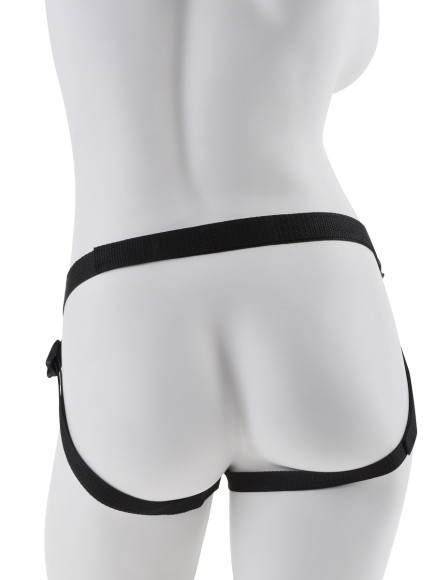 Чёрный с золотом женский страпон Designer Strap-On Чёрный с золотом женский страпон Designer Strap-On