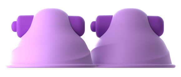 Фиолетовые виброприсоски-стимуляторы на соски Vibrating Nipple Фиолетовые виброприсоски-стимуляторы на соски Vibrating Nipple