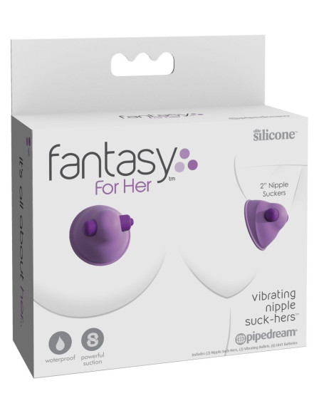 Фиолетовые виброприсоски-стимуляторы на соски Vibrating Nipple Фиолетовые виброприсоски-стимуляторы на соски Vibrating Nipple