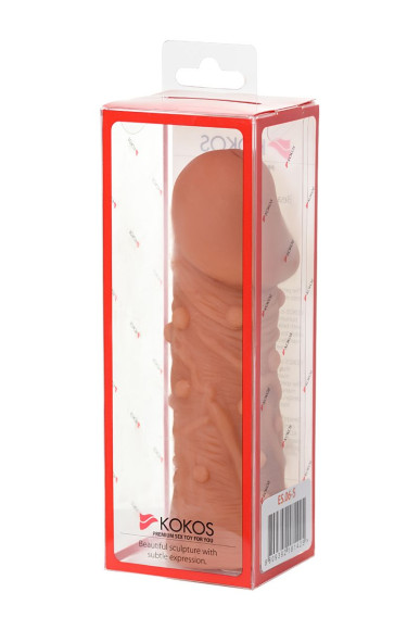 Насадка фаллического вида с венками и шишечками Extreme Sleeve 006 S-size - 12,7 см. Насадка фаллического вида с венками и шишечками Extreme Sleeve 006 S-size - 12,7 см.