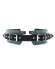 Изумрудный пояс с колечками для крепления наручников Emerald Leather Belt Изумрудный пояс с колечками для крепления наручников Emerald Leather Belt