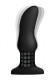 Черная вибропробка Model M Curved Rimming Plug with Remote - 15 см. Черная вибропробка Model M Curved Rimming Plug with Remote - 15 см.