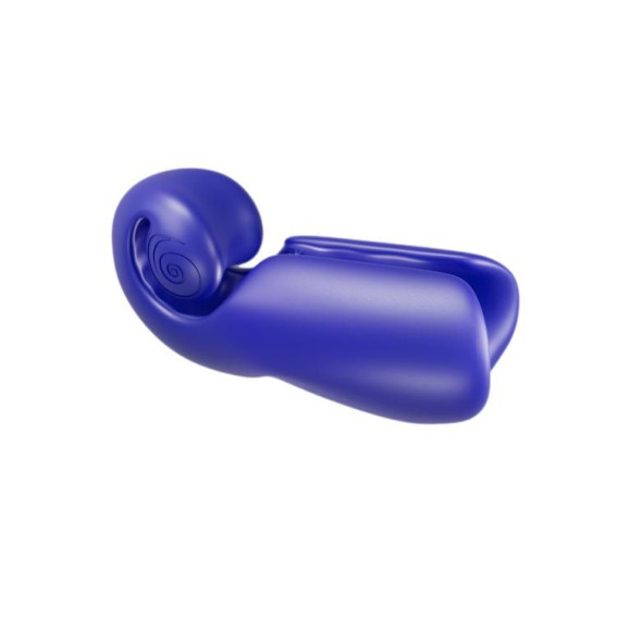 Синий мастурбатор SVibe Evo с вибрацией Синий мастурбатор SVibe Evo с вибрацией