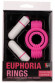 Розовое эрекционное кольцо с 2 виброэлементами NEON EUPHORIA CLITORAL MASSAGE RING Розовое эрекционное кольцо с 2 виброэлементами NEON EUPHORIA CLITORAL MASSAGE RING