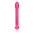 Розовый вибромассажер Coco Licious Slender Tulip Vibes - 17 см.