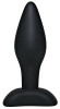 Чёрный анальный стимулятор Silicone Butt Plug Small - 9 см. Чёрный анальный стимулятор Silicone Butt Plug Small - 9 см.