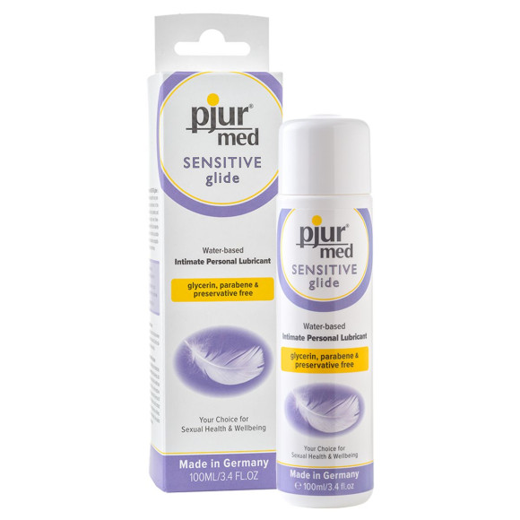 Лубрикант для чувствительной кожи pjur MED Sensitive glide - 100 мл. Лубрикант для чувствительной кожи pjur MED Sensitive glide - 100 мл.