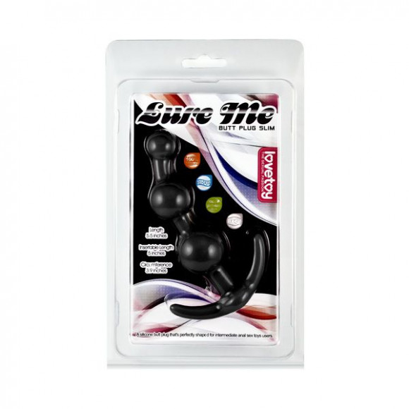 Анальная цепочка Lure Me - 14 см. Анальная цепочка Lure Me - 14 см.