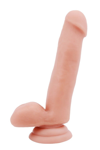 Телесный фаллоимитатор-реалистик Dual Density Dildo - 18 см. Телесный фаллоимитатор-реалистик Dual Density Dildo - 18 см.