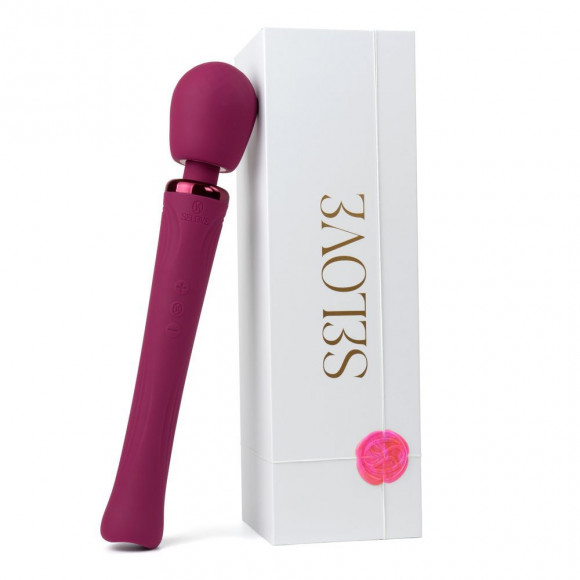 Фиолетовый wand-вибратор Selove Vela Фиолетовый wand-вибратор Selove Vela