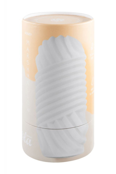 Белый мастурбатор Marshmallow Maxi Honey Белый мастурбатор Marshmallow Maxi Honey