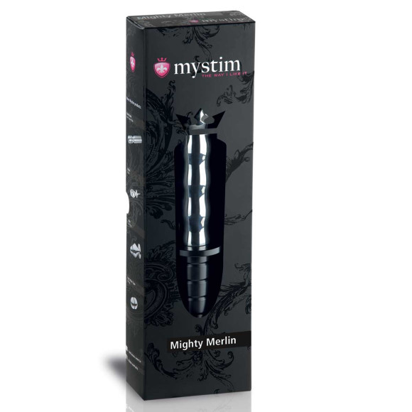 Стимулятор вагины и ануса Mystim Mighty Merlin - 25 см. Стимулятор вагины и ануса Mystim Mighty Merlin - 25 см.