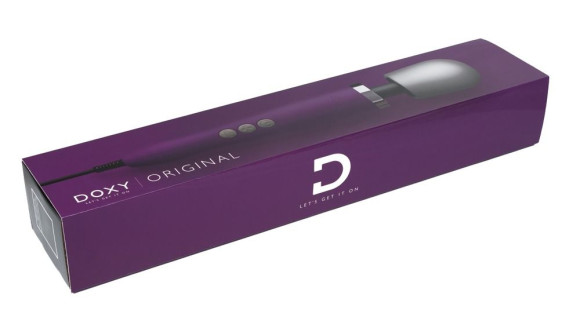 Фиолетовый жезловый вибратор Doxy Original Massager Фиолетовый жезловый вибратор Doxy Original Massager