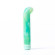 Зеленый компактный вибратор из стекла Magic Cane - 12 см.