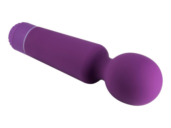 Фиолетовый wand-вибратор - 15,2 см. Фиолетовый wand-вибратор - 15,2 см.