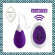 Фиолетовое виброяйцо на радиоуправлении Anna Vibrating Egg Remote Фиолетовое виброяйцо на радиоуправлении Anna Vibrating Egg Remote